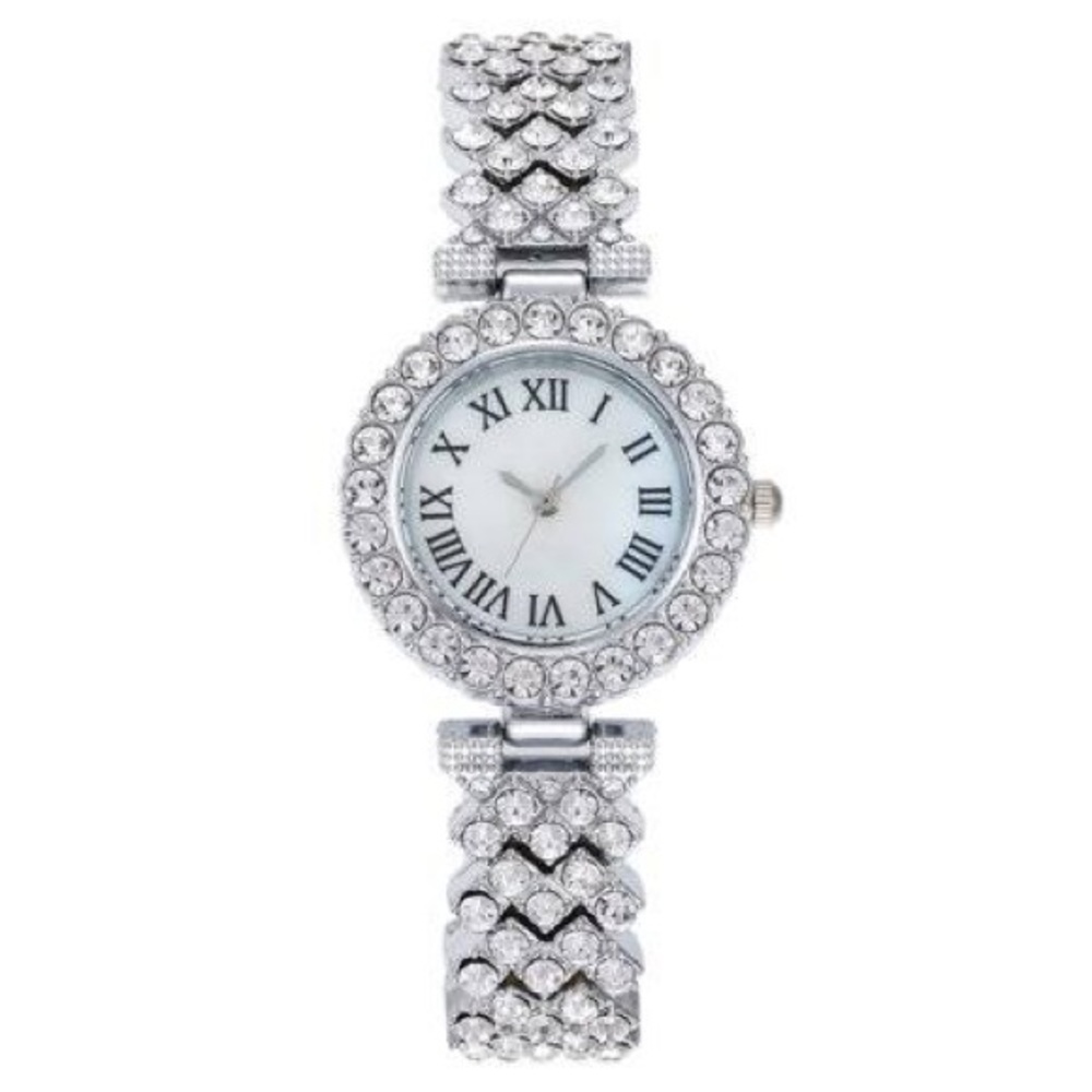 SHEIN Fashion Crystal Watch